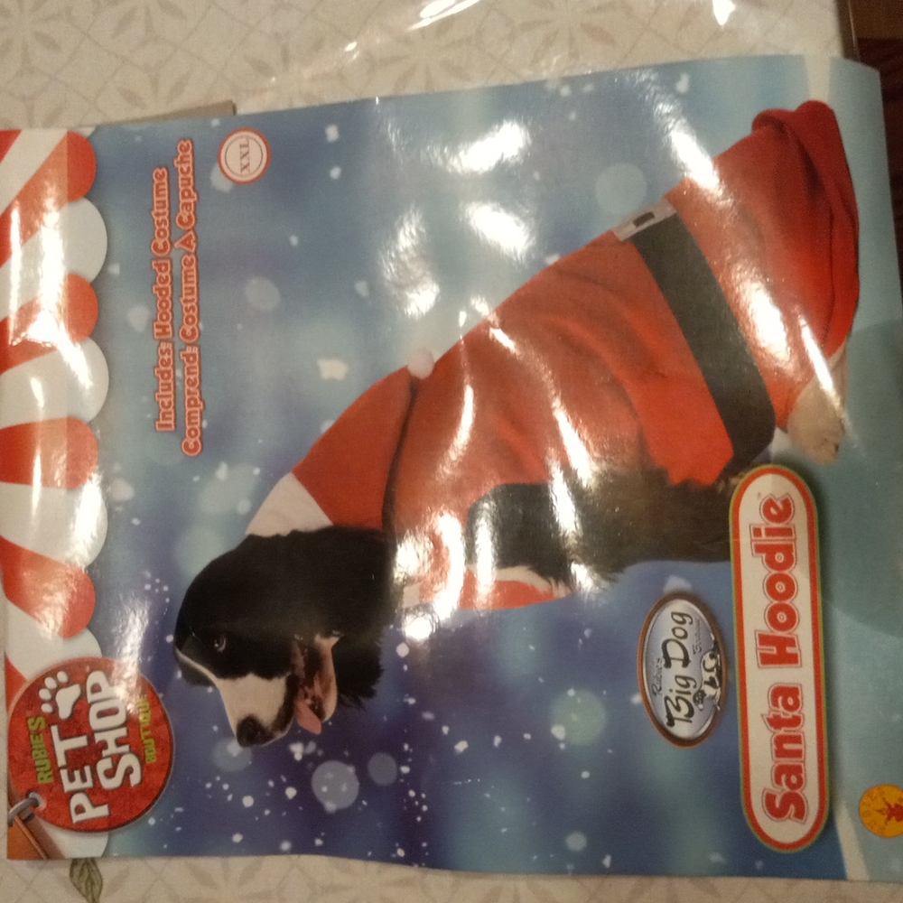 Dog Santa sweater